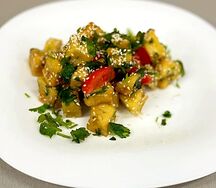 Салат Хрустящий баклажан