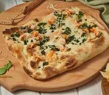 Пицца римская Креветки с пармезаном