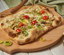 Пицца Римская курица грибы