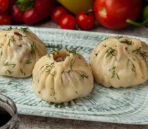 Буузы из свинины и говядины S