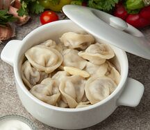 Пельмени классические со свининой и говядиной