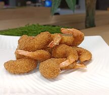 Королевские креветки во фритюре