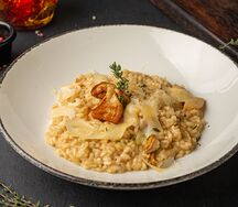 Ризотто с белыми грибами