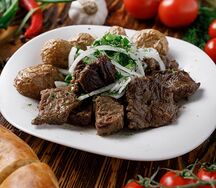 Казан-кебаб из баранины