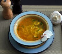 Лапша грибная