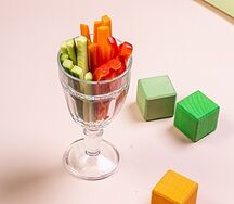 Детская Соломка овощная