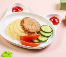 Детская куриная котлета
