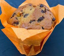 Маффин апельсиновый с шоколадными каплями