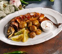 Копченая скумбрия