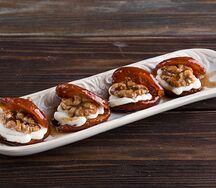 Томленая курага с маскарпоне