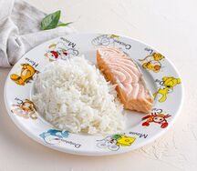 Лосось на пару