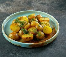 Обжаренный беби-картофель