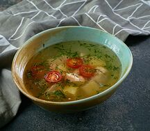Грузинский рыбный суп