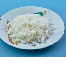 Отварной рис басмати 