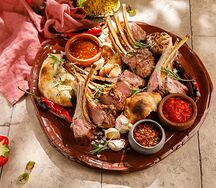 Каре ягненка на кеци