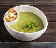 Овощной крем-суп с брокколи