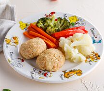 Домашние котлетки из рыбы с гарниром на выбор