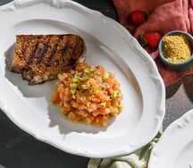 Тартар из лосося