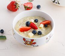 Каша пшенная на коровьем молоке