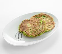 Зелёные оладьи