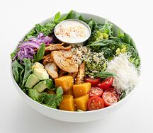 Боул с цыплёнком и киноа