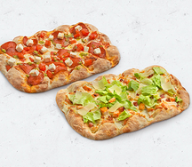 Цезарь и Пепперони с фетой