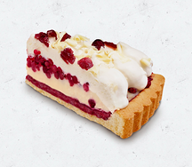 Брусничный торт с белым шоколадом