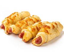 Рогалики с колбасками