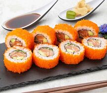 Калифорния с лососем