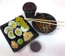 Комбо с овощным роллом