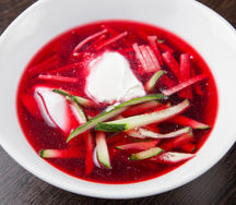 Холодный борщ