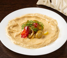 Хумус с оливковым маслом