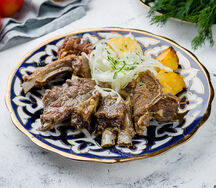 Казан кабоб из баранины