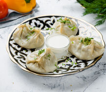 Манты с говядиной