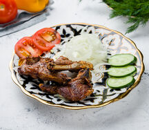 Корейка на мангале