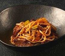 Удон с говядиной