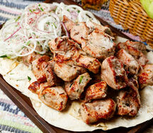 Шашлык из телячьей мякоти