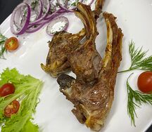 Шашлык из бараньей корейки