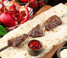 Шашлык из мякоти телятины