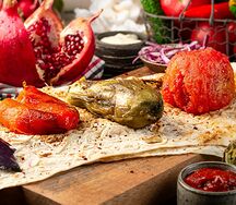 Овощи на углях