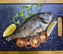 Дорадо на мангале