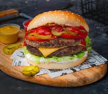 Двойной Жирный Бургер