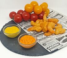 Корн из креветок в темпурной панировке