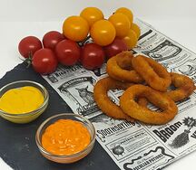 Кольца кальмара в хрустящей тонкой панировке