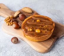 Тарталетка Карамельно-Ореховая