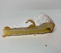 Лимонно кремовый торт