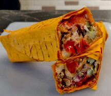 Сырная шаурма