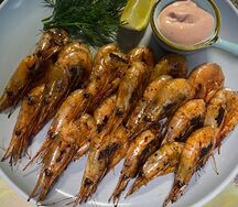 Креветки Магадан жареные