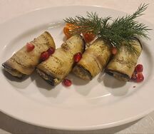 Баклажаны с орехами