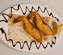 Шашлык из семги